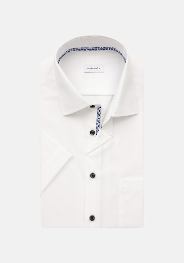 Comfort Business Shirt Uni in White | Seidensticker Onlineshop