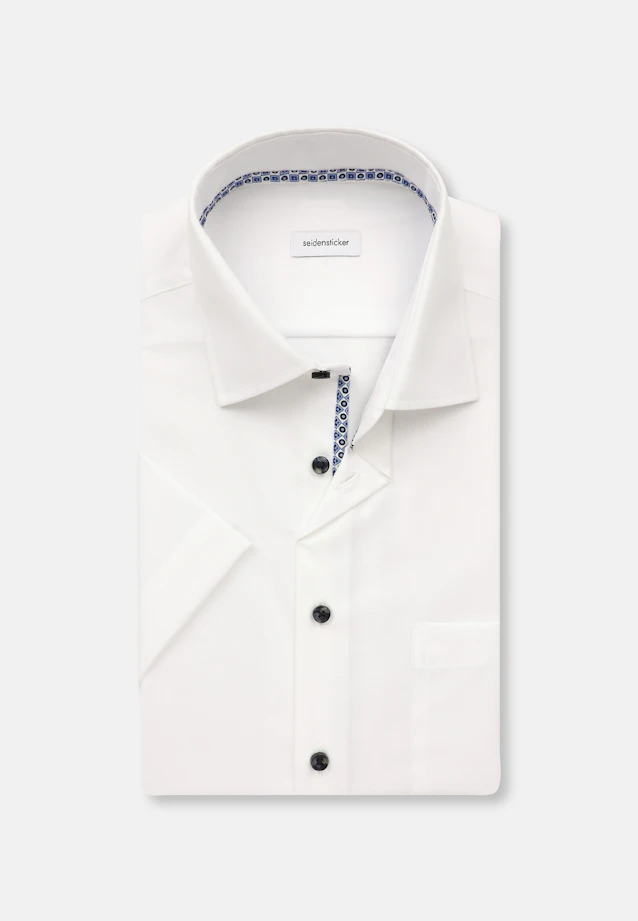 Comfort Business Hemd Uni in Weiß |  Seidensticker Onlineshop