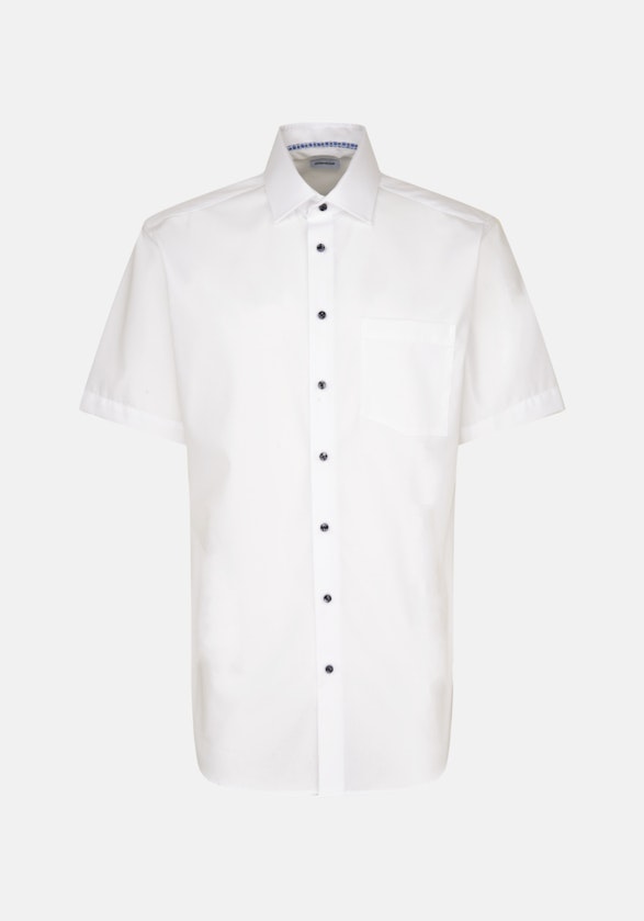Comfort Business Shirt Uni in White | Seidensticker Onlineshop