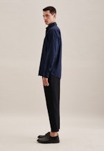 Regular Casual Hemd Uni in Dunkelblau |  Seidensticker Onlineshop