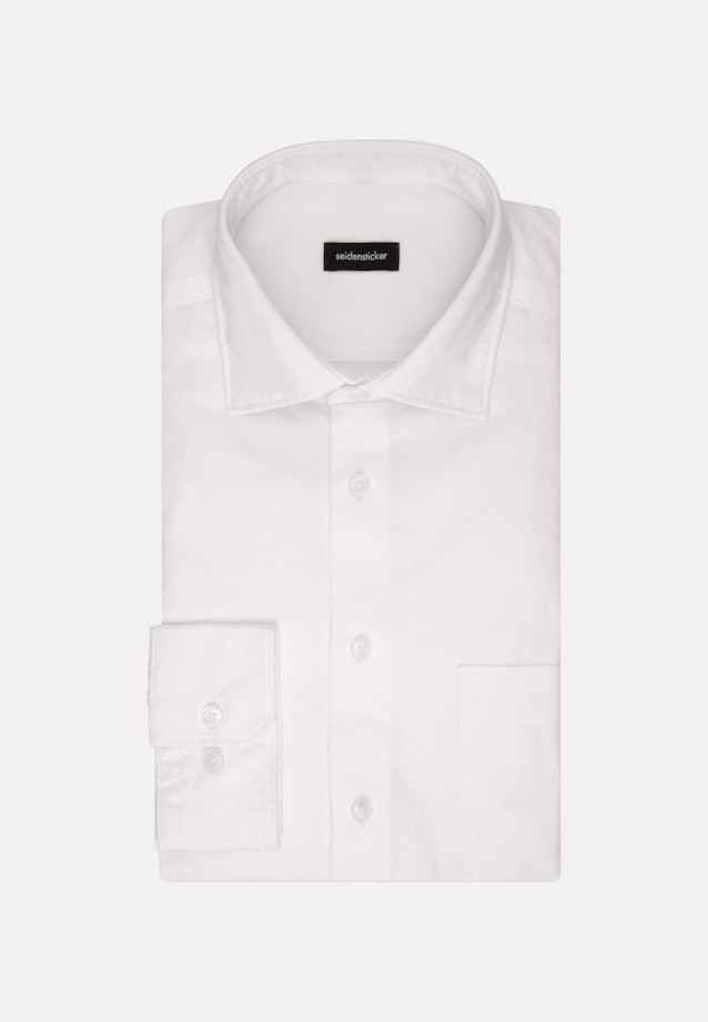 Casual overhemd in Regular with Kentkraag in Ecru |  Seidensticker Onlineshop