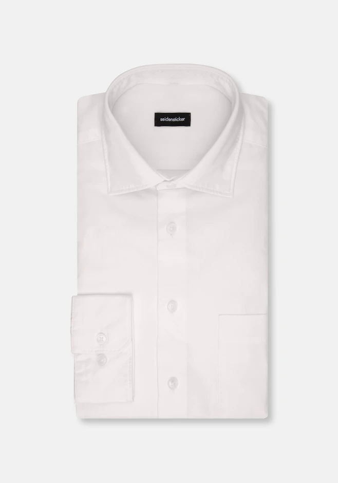 Regular Chemise décontractée Uni dans Ecru | Boutique en ligne Seidensticker