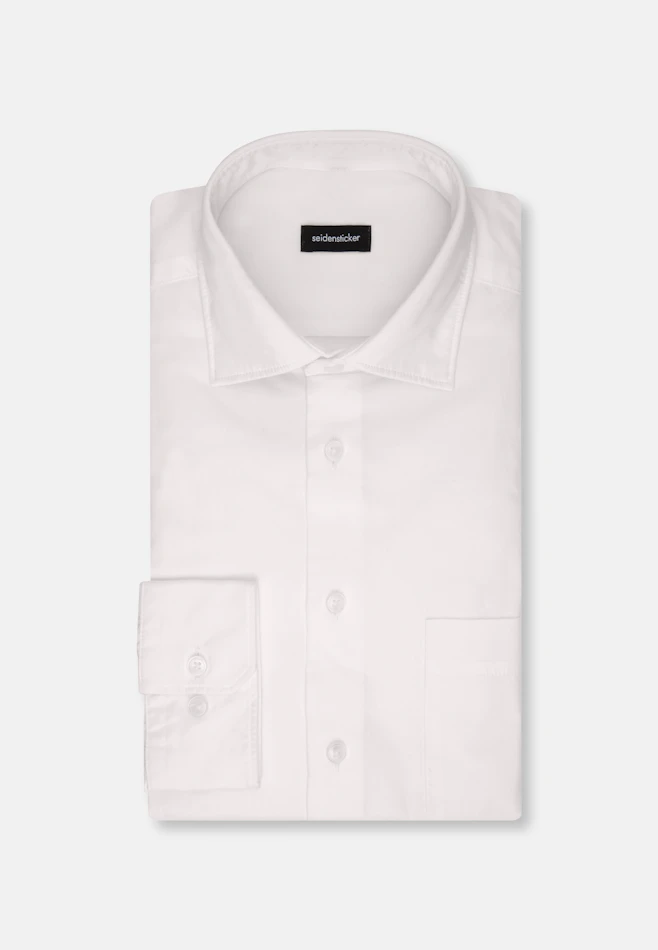 Regular Chemise décontractée Uni dans Ecru | Boutique en ligne Seidensticker