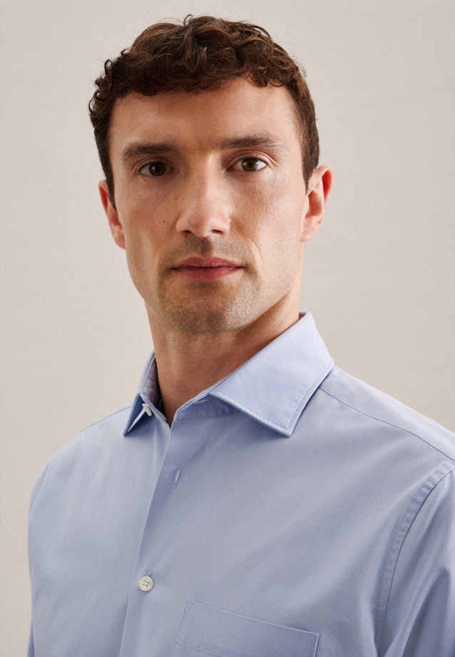 Regular Casual shirt Uni in Light Blue |  Seidensticker Onlineshop