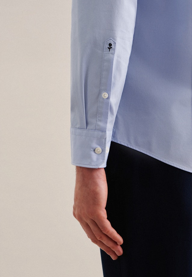Regular Casual shirt Uni in Light Blue |  Seidensticker Onlineshop