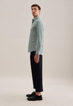 Slim Business Hemd Floral in Grün |  Seidensticker Onlineshop