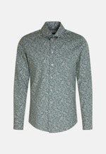 Business Shirt in Slim with Kent-Collar in Green |  Seidensticker Onlineshop