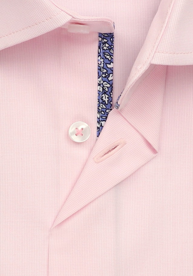 Non-iron Structure Business Shirt in Comfort with Kent-Collar in Pink |  Seidensticker Onlineshop