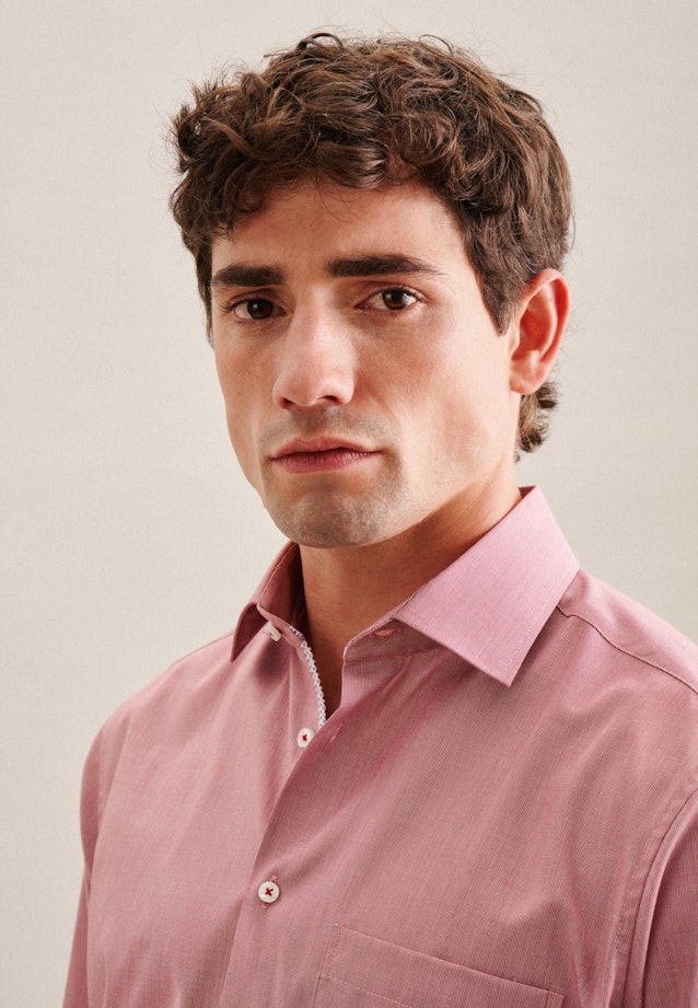 Comfort Business shirt Uni in Red |  Seidensticker Onlineshop