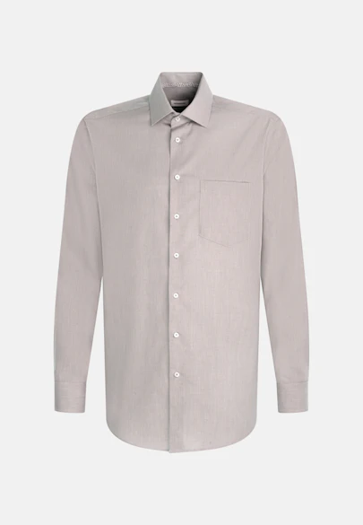 Comfort Business shirt Uni in Grey |  Seidensticker Onlineshop