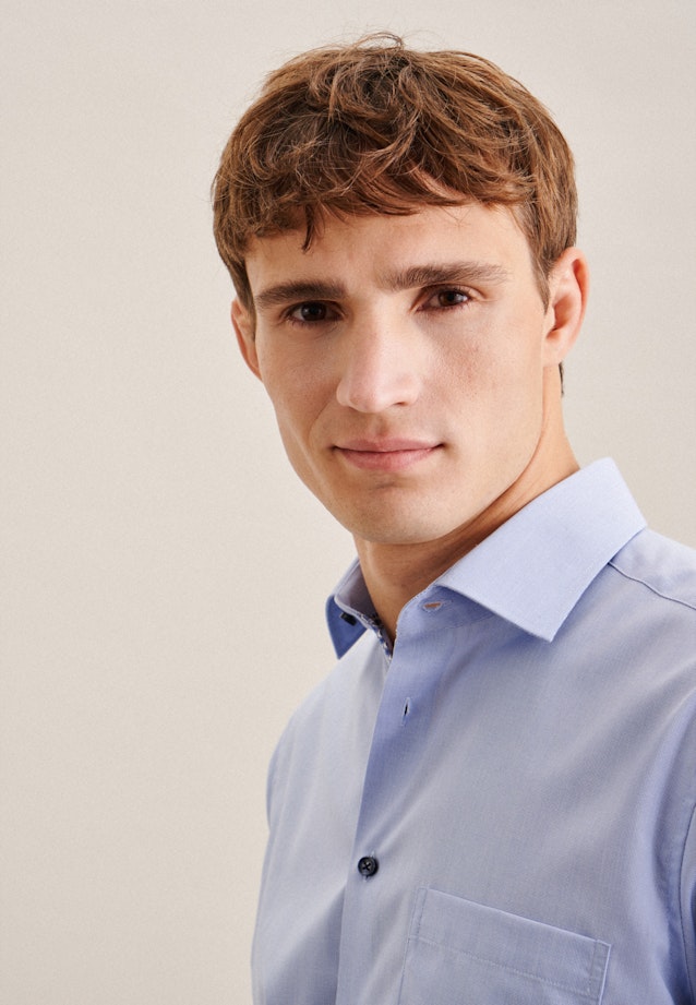 Comfort Business Hemd Uni in Hellblau |  Seidensticker Onlineshop