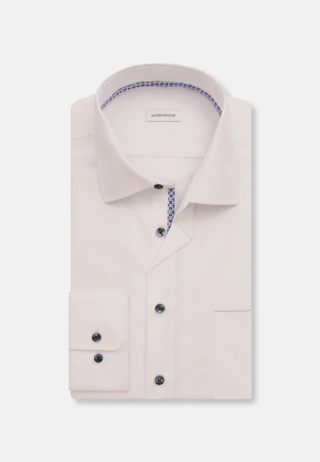 Comfort Business Hemd Uni in Weiß |  Seidensticker Onlineshop