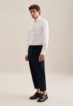 Comfort Business Hemd Uni in Weiß |  Seidensticker Onlineshop