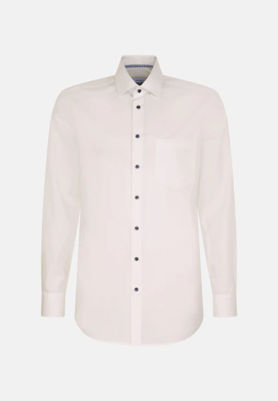 Comfort Business shirt Uni in White |  Seidensticker Onlineshop
