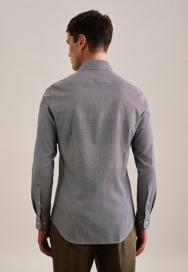 Business Shirt in Shaped with Kent-Collar in Green | Seidensticker Onlineshop