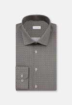 Shaped Business shirt Print in Green |  Seidensticker Onlineshop