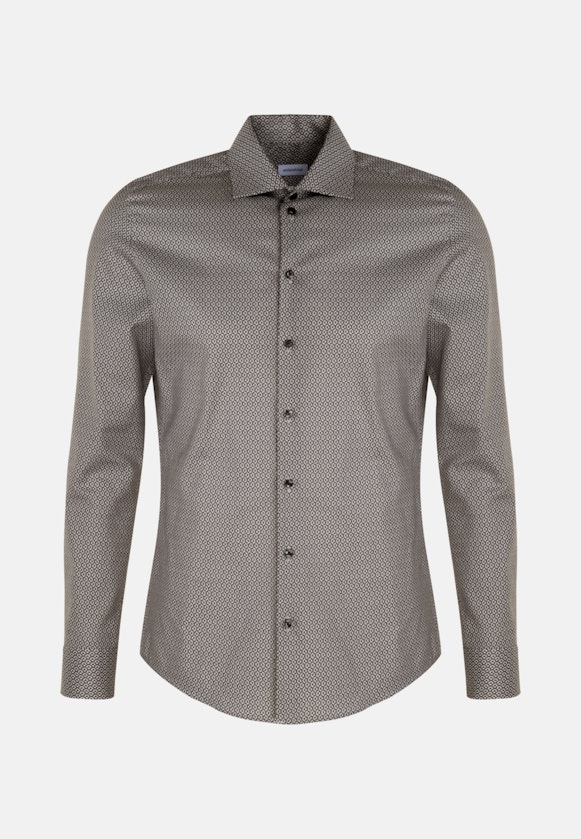 X-Slim Business shirt Print in Grey |  Seidensticker Onlineshop