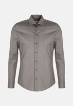 X-Slim Business shirt Print in Grey |  Seidensticker Onlineshop