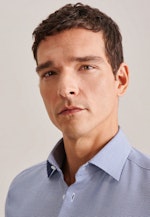 Slim Business Hemd Uni in Mittelblau |  Seidensticker Onlineshop