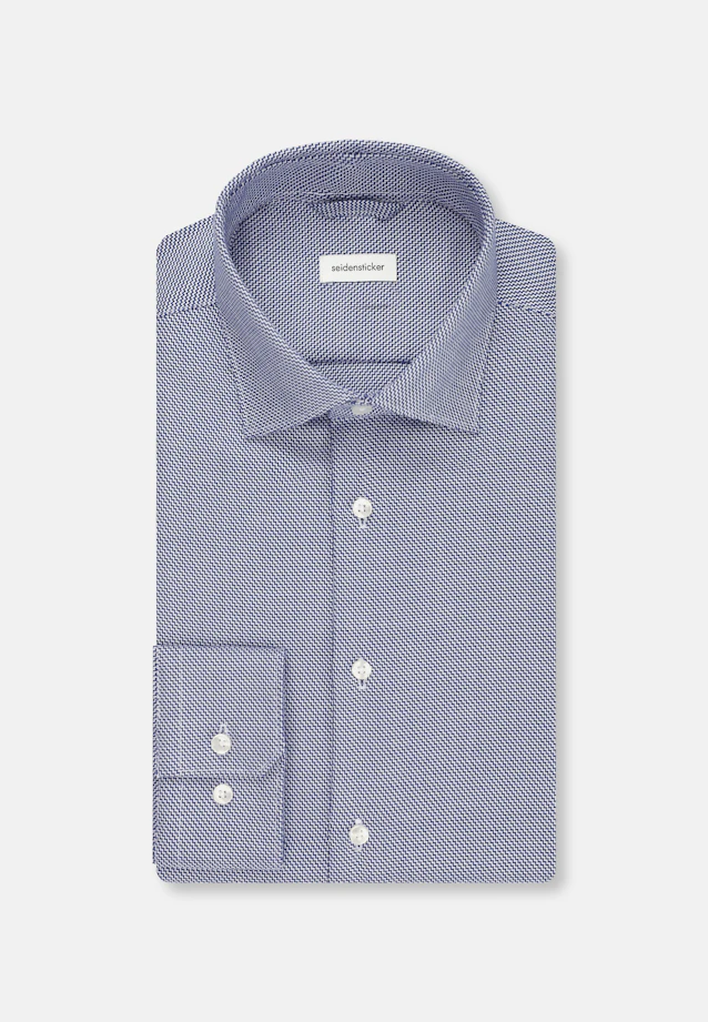 Slim Chemise d'affaires Uni in Bleu Moyen |  Seidensticker Onlineshop