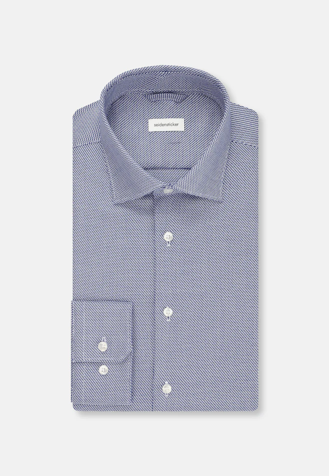 Slim Chemise d'affaires Uni dans Bleu Moyen | Boutique en ligne Seidensticker