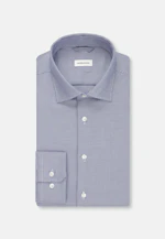 Slim Chemise d'affaires Uni in Bleu Moyen |  Seidensticker Onlineshop