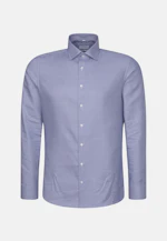 Slim Chemise d'affaires Uni in Bleu Moyen |  Seidensticker Onlineshop