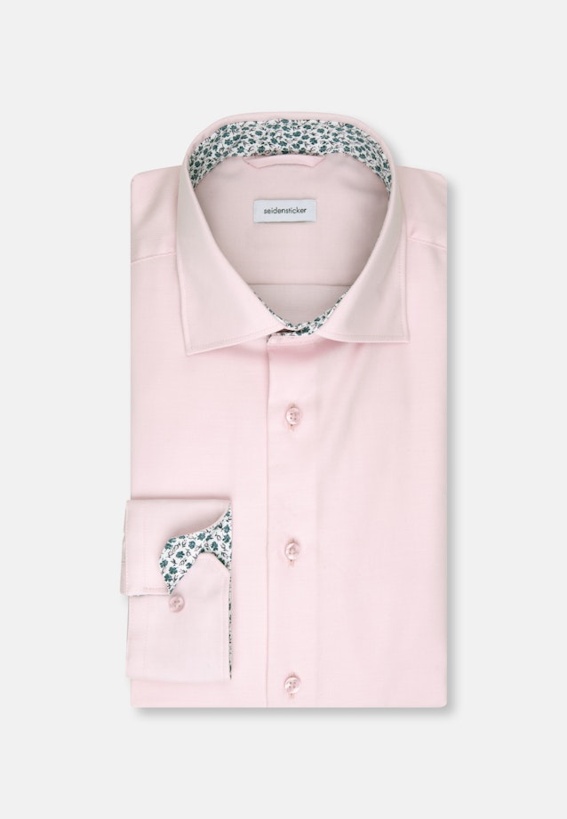 Shaped Business shirt Uni in Pink |  Seidensticker Onlineshop