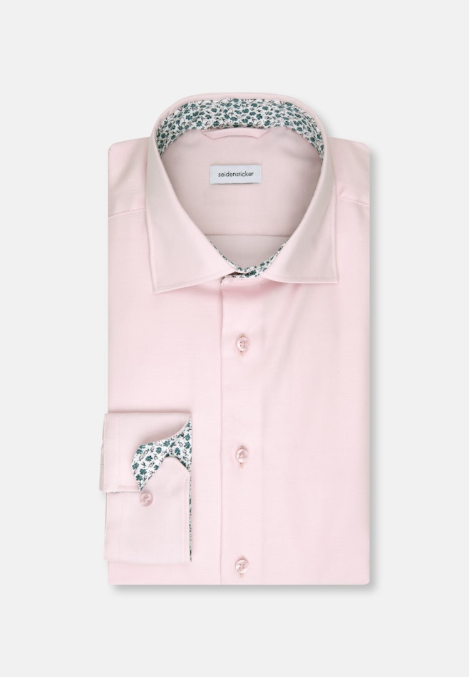 Shaped Business Hemd Uni in Rosa/Pink | Seidensticker Onlineshop
