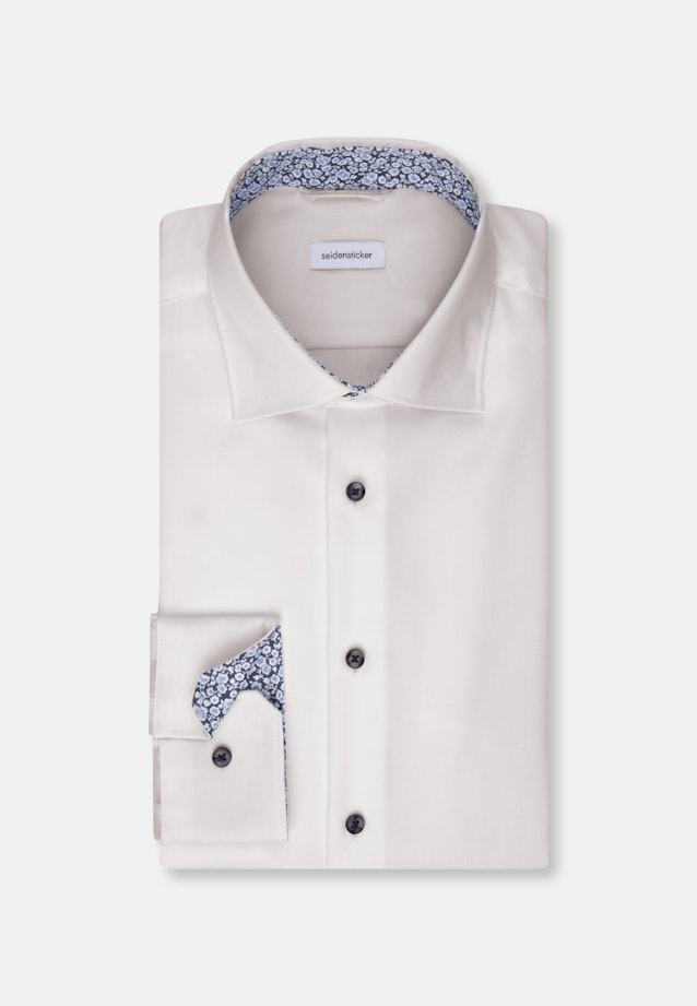 Shaped Chemise d'affaires Uni in Blanc |  Seidensticker Onlineshop