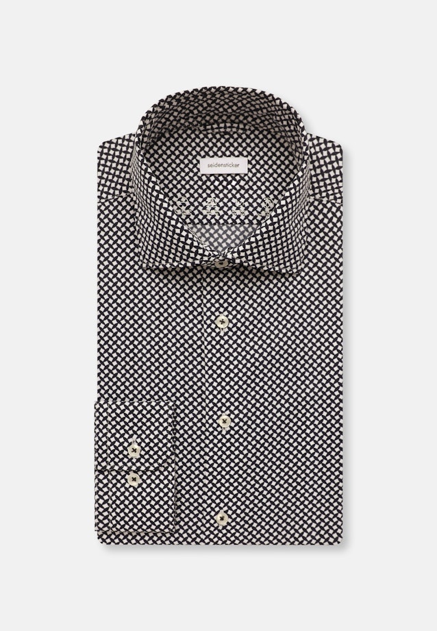 Slim Chemise Performance Imprimé in Bleu Foncé |  Seidensticker Onlineshop