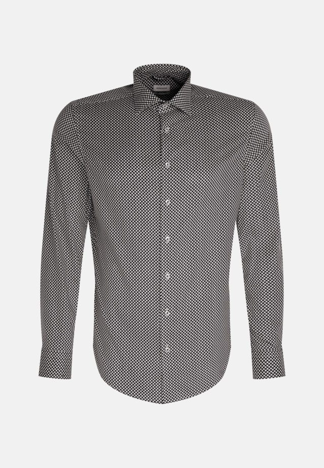 Slim Chemise Performance Imprimé in Bleu Foncé |  Seidensticker Onlineshop