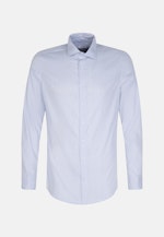 Chemise performance Slim Twill (sergé) Col Kent in Bleu Clair |  Seidensticker Onlineshop