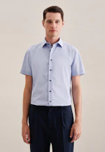 Shaped Business shirt Uni in Light Blue |  Seidensticker Onlineshop