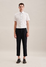Shaped Business shirt Uni in White |  Seidensticker Onlineshop