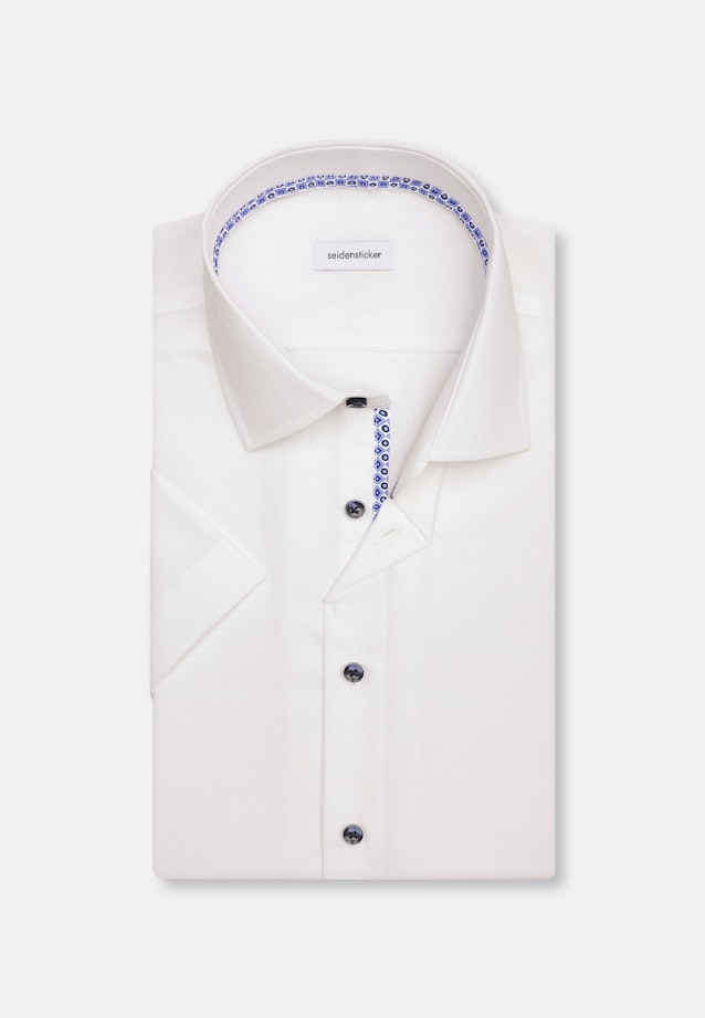 Shaped Business shirt Uni in White |  Seidensticker Onlineshop