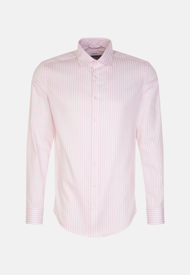 Non-iron Structure Business Shirt in Slim with Kent-Collar in Pink |  Seidensticker Onlineshop