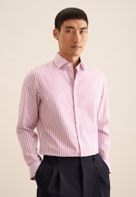 Slim Business Hemd Gestreift in Rosa/Pink |  Seidensticker Onlineshop
