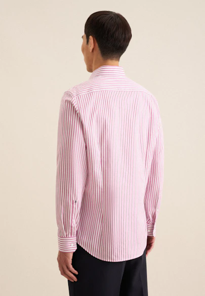 Slim Business Hemd Gestreift in Rosa/Pink | Seidensticker Onlineshop