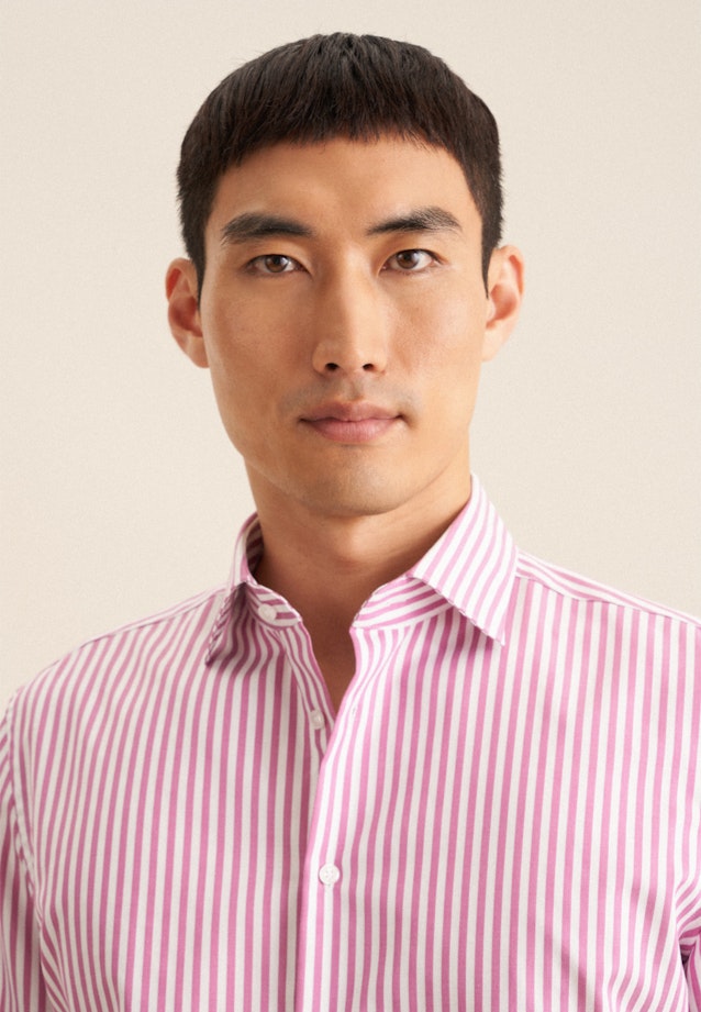 Slim Chemise d'affaires Rayures in Rose Fuchsia |  Seidensticker Onlineshop