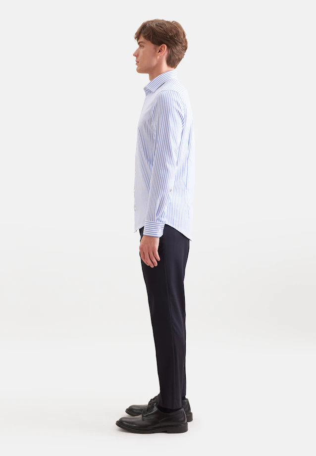 Slim Business shirt Stripes in Light Blue |  Seidensticker Onlineshop