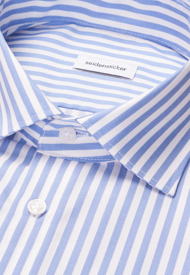 Slim Business shirt Stripes in Light Blue |  Seidensticker Onlineshop