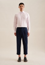 Non-iron Structure Business shirt in Slim with Kent-Collar in Pink |  Seidensticker Onlineshop