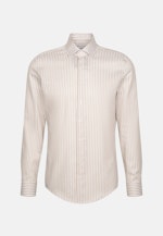 Slim Business Hemd Gestreift in Beige |  Seidensticker Onlineshop