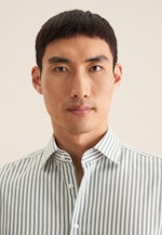 Slim Business Hemd Gestreift in Grün |  Seidensticker Onlineshop