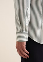 Slim Business Hemd Gestreift in Grün |  Seidensticker Onlineshop