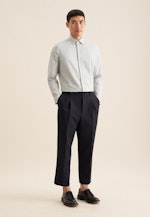 Slim Business Hemd Gestreift in Grün |  Seidensticker Onlineshop