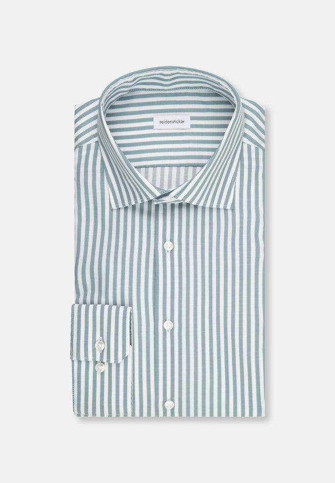 Slim Chemise d'affaires Rayures dans Vert | Boutique en ligne Seidensticker