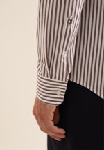 Slim Business Hemd Gestreift in Braun |  Seidensticker Onlineshop
