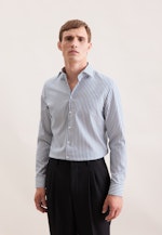 Slim Business Hemd Gestreift in Grün |  Seidensticker Onlineshop